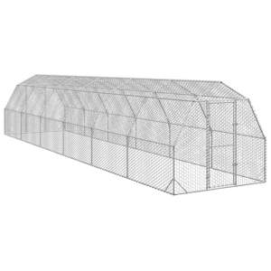 [3328520] Kurnik dla kur 2,5x12x2,25 m Stal ocynkowana