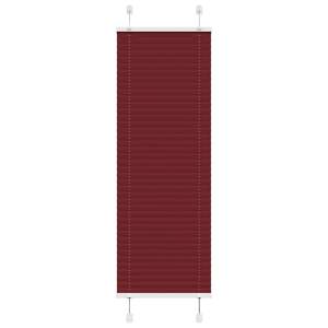 [4015217] Roleta plisowana Bordowy Czerwony 45x100 cm Szerokość tkaniny