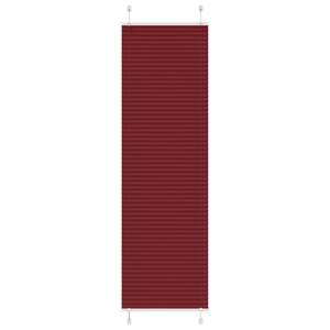 [4015255] Roleta plisowana Bordowy Czerwony 65x200 cm Szerokość tkaniny