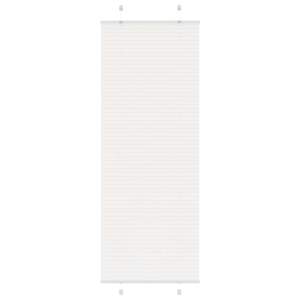 [4015511] Roleta plisowana biała 70x200 cm Szerokość tkaniny 69,4 cm