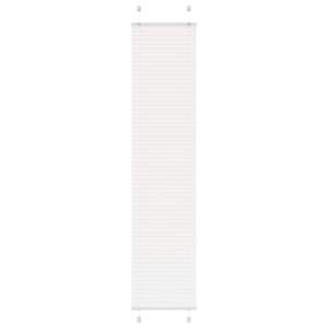 [4015507] Roleta plisowana biała 50x200 cm Szerokość tkaniny 49,4cm
