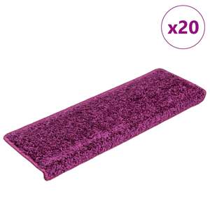 [3365856] Maty na schody 20 szt. 65x21x4 cm Fioletowe prostokątne krawędzie