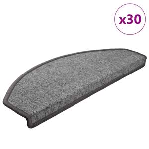 [3365750] Maty na schody 30 szt. 65x24x4 cm Ciemnoszary Półokrągły Duży