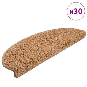 [3365814] Maty na schody 30 szt. 65x21x4 cm Beżowe półokrągłe duże