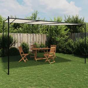 [362464] Altana, biała, 4x4 m, 180 g/m², tkanina i stal