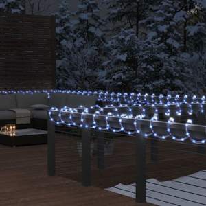 [343313] Wąż świetlny, 1200 LED, zimna biel, 50 m, PVC