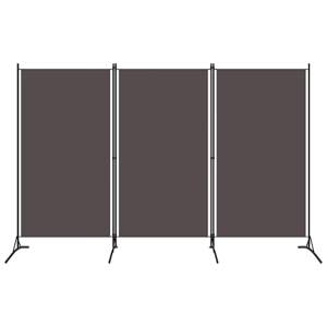[320733] Parawan 3-panelowy, antracytowy, 260 x 180 cm