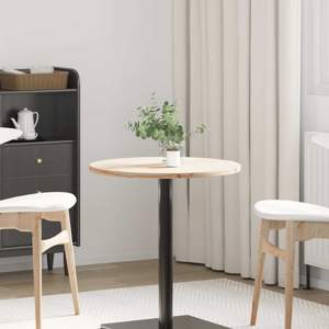 [813647] Blat stołu, Ø60x2,5 cm, lite drewno sosnowe