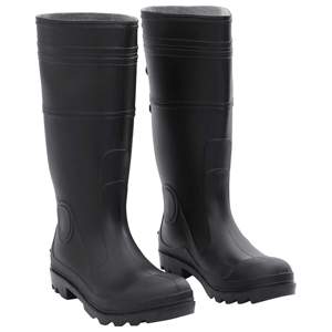 [137590] Kalosze, czarne, rozmiar 41, PVC