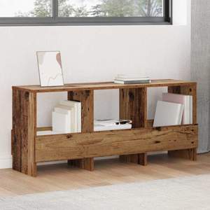 [890966] Regał na gazety Stare drewno 102 x 30 x 45 cm