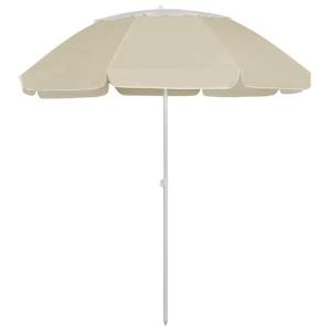 [314715] Parasol plażowy, piaskowy żółty, 300 cm