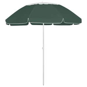 [314717] Parasol plażowy, zielony, 300 cm