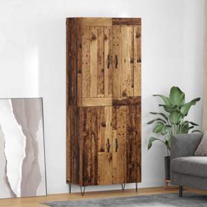 [3415687] Highboard Stare drewno 69,5 x 34 x 180 cm Drewno inżynieryjne