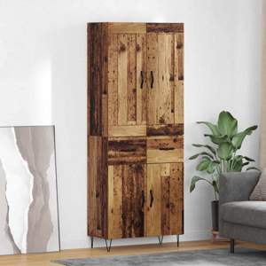 [3415719] Highboard Stare drewno 69,5 x 34 x 180 cm Drewno inżynieryjne