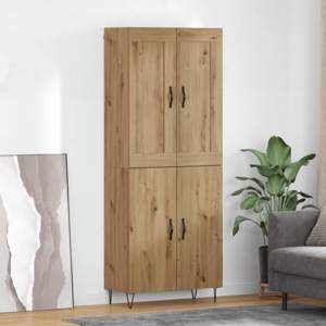 [3415914] Highboard Dąb rzemieślniczy 69,5 x 34 x 180 cm